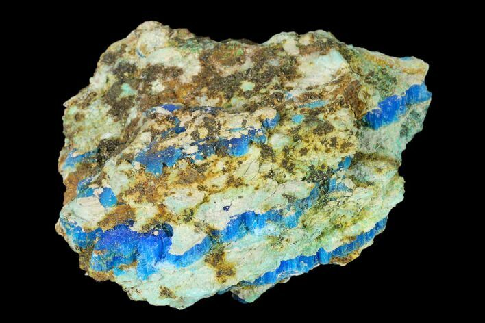 Vibrant Blue Chalcanthite - Mina Ojuela, Mexico #136850